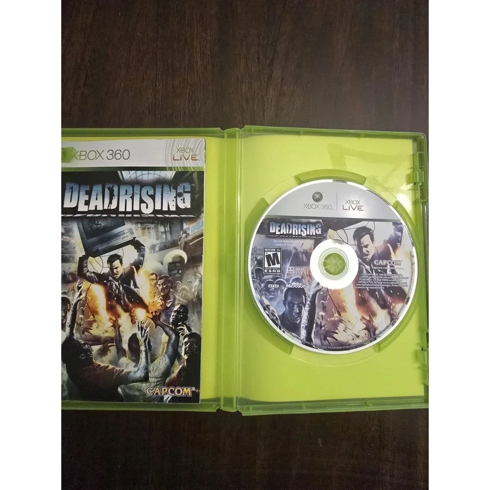 Xbox 360 Dead Rising Video Game With Manual
